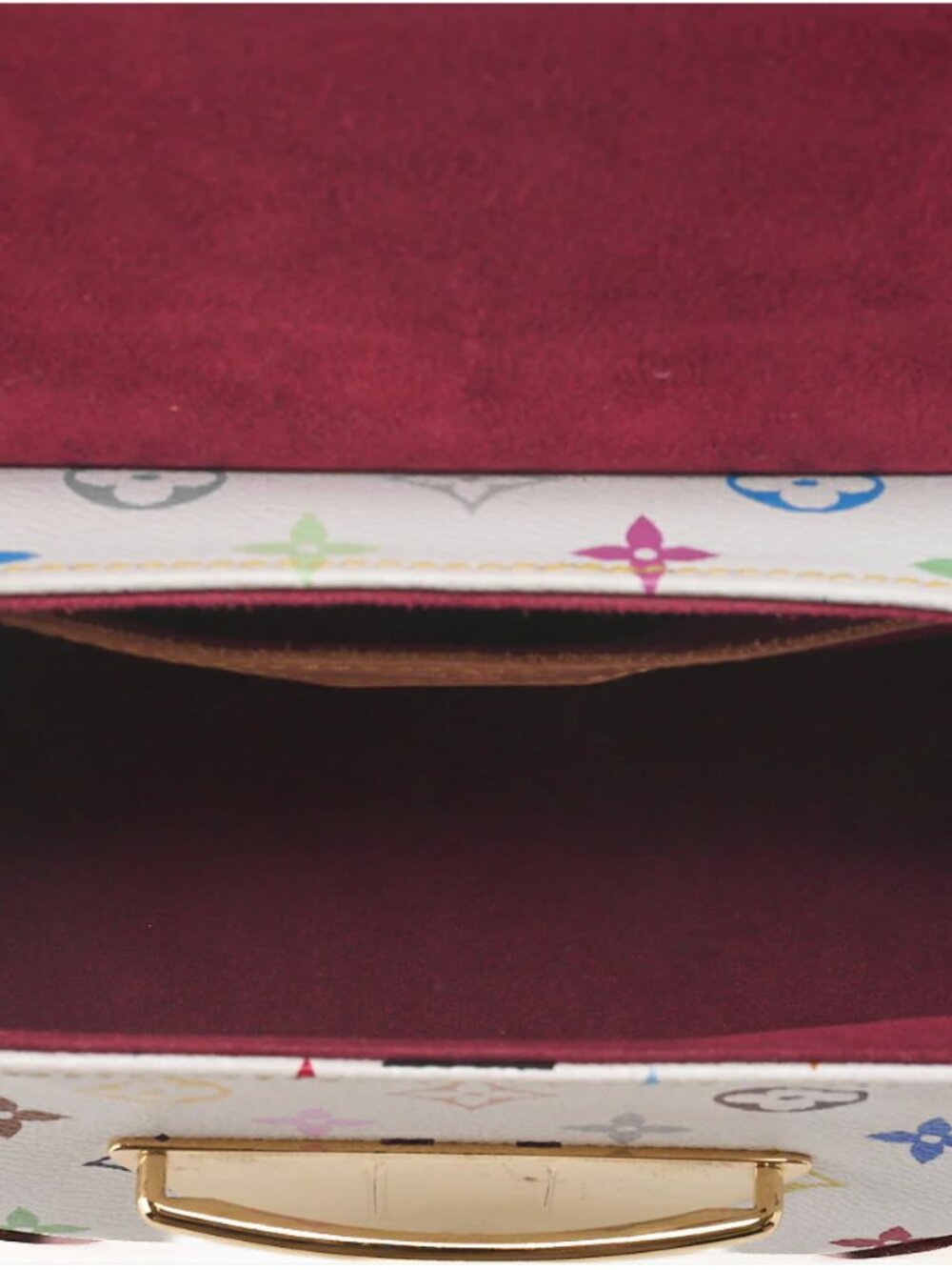Louis Vuitton Takashi Murakami Marilyn White Monogram Multicolore shoulder Bag - Picture 8 of 9